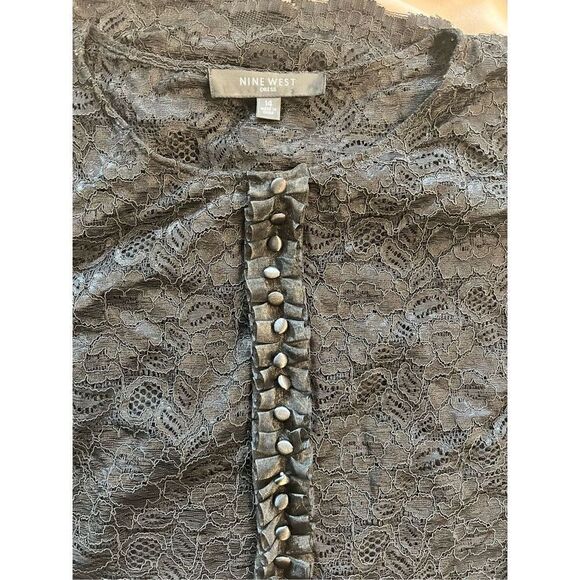 Nine West lace shell dress size 14 - Picture 4 of 6